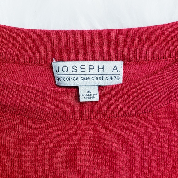 Joseph A Red Sweater - Picture 4 of 7